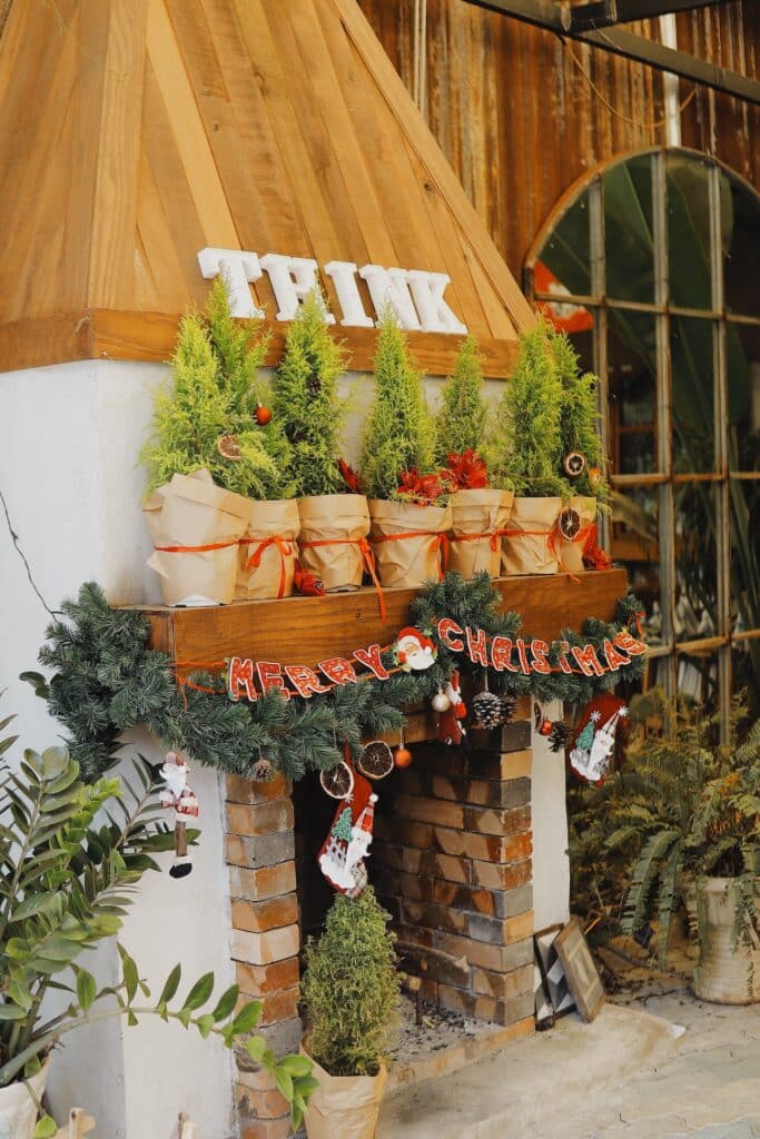 How indoor Christmas planters enhance festive décor
